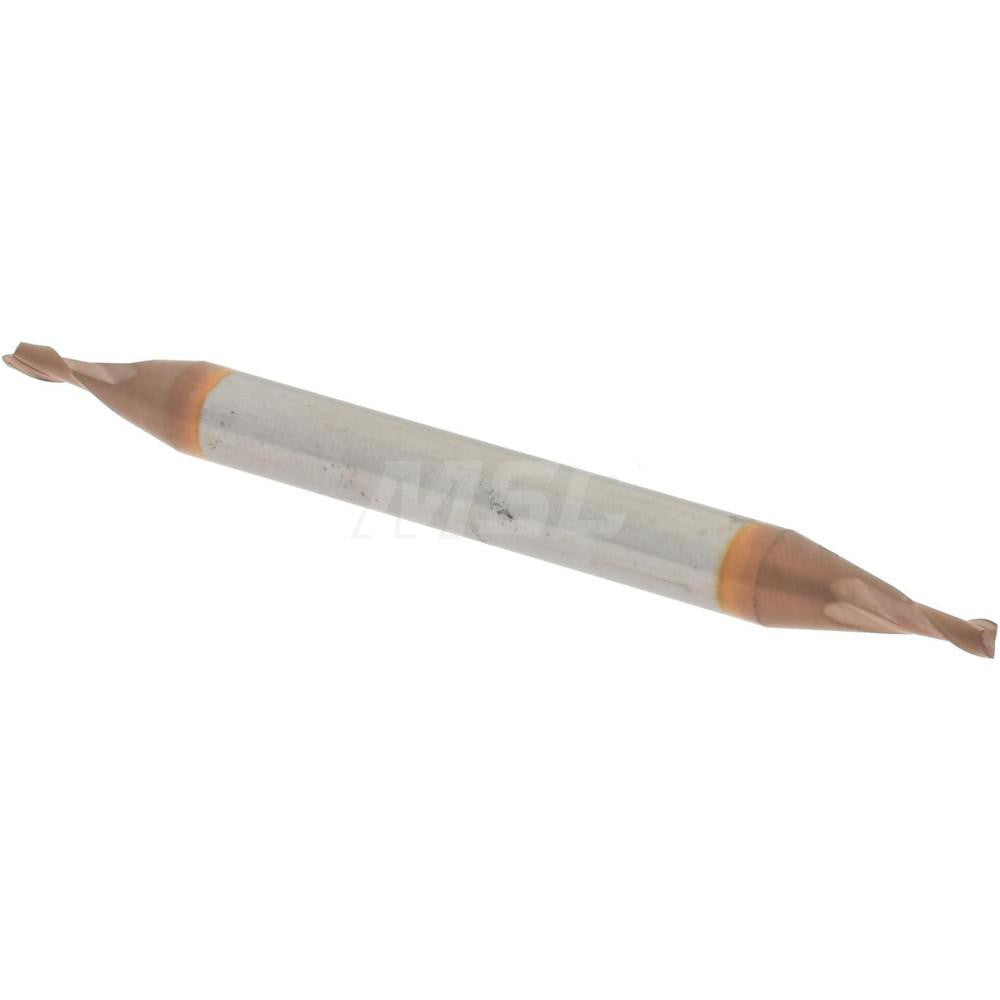 Accupro 07763196 Square End Mill 3/64'' Dia, 3/32'' LOC, 1/8'' Shank Dia, 1-1/2'' OAL, 2 Flutes, Solid Carbide