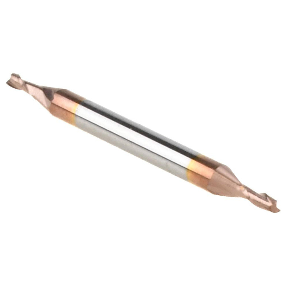 Accupro 07763204 Square End Mill 1/16'' Dia, 1/8'' LOC, 1/8'' Shank Dia, 1-1/2'' OAL, 2 Flutes, Solid Carbide