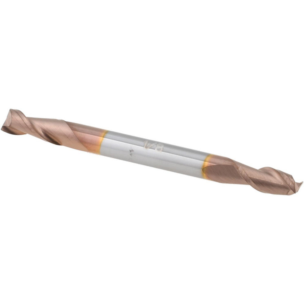 Accupro 07763246 Square End Mill 1/8'' Dia, 1/4'' LOC, 1/8'' Shank Dia, 1-1/2'' OAL, 2 Flutes, Solid Carbide