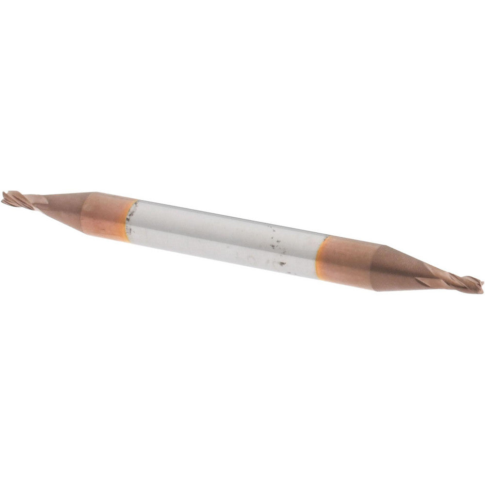 Accupro 07763501 Square End Mill 3/64'' Dia, 3/32'' LOC, 1/8'' Shank Dia, 1-1/2'' OAL, 4 Flutes, Solid Carbide