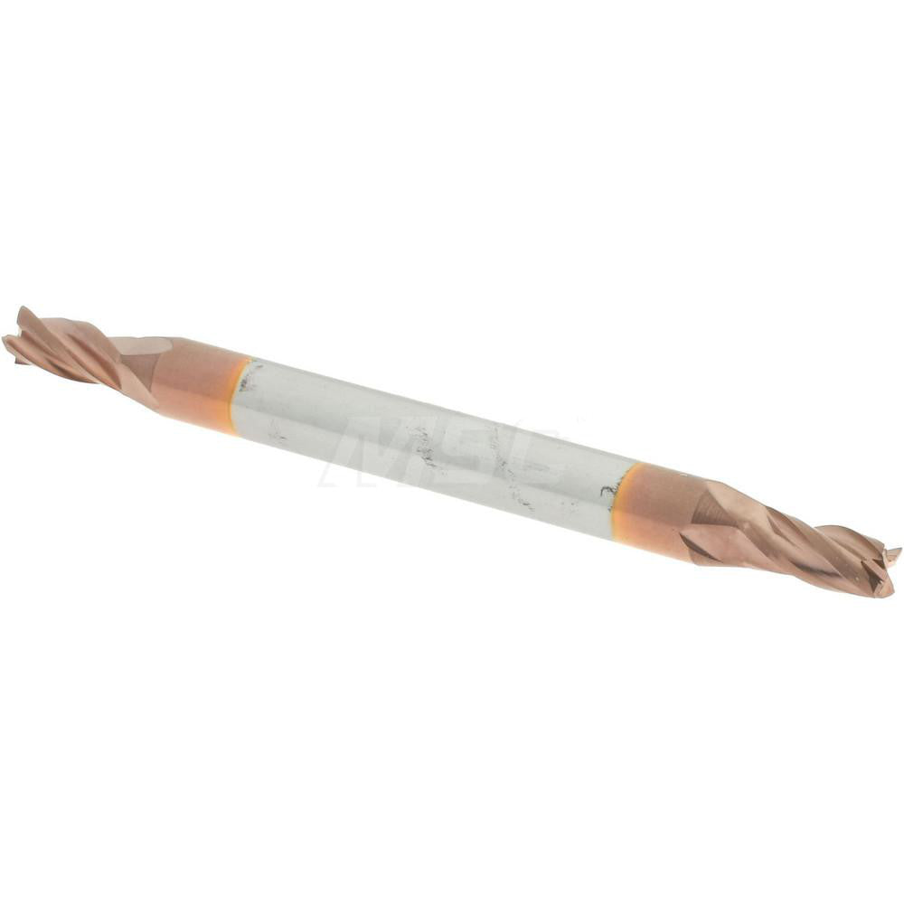 Accupro 07763535 Square End Mill 3/32'' Dia, 3/16'' LOC, 1/8'' Shank Dia, 1-1/2'' OAL, 4 Flutes, Solid Carbide