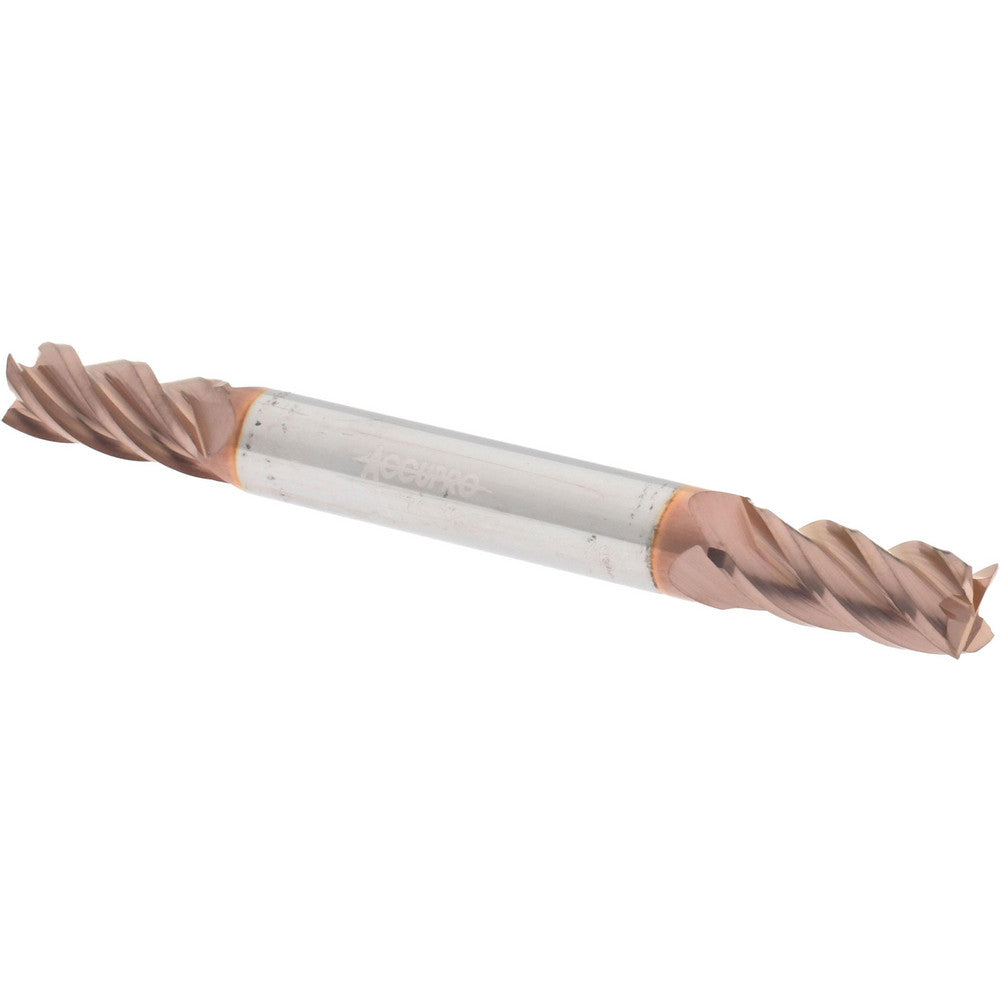 Accupro 07763667 Square End Mill 15/64'' Dia, 1/2'' LOC, 1/4'' Shank Dia, 2-1/2'' OAL, 4 Flutes, Solid Carbide