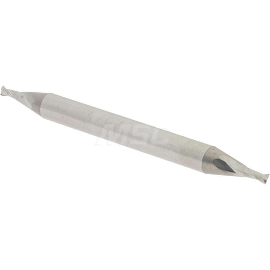 Accupro 07763816 Square End Mill 3/64'' Dia, 3/32'' LOC, 1/8'' Shank Dia, 1-1/2'' OAL, 2 Flutes, Solid Carbide