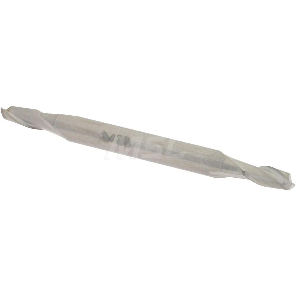 Accupro 07763840 Square End Mill 3/32'' Dia, 3/16'' LOC, 1/8'' Shank Dia, 1-1/2'' OAL, 2 Flutes, Solid Carbide