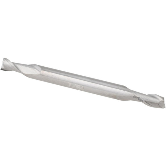 Accupro 07763857 Square End Mill 7/64'' Dia, 3/16'' LOC, 1/8'' Shank Dia, 1-1/2'' OAL, 2 Flutes, Solid Carbide