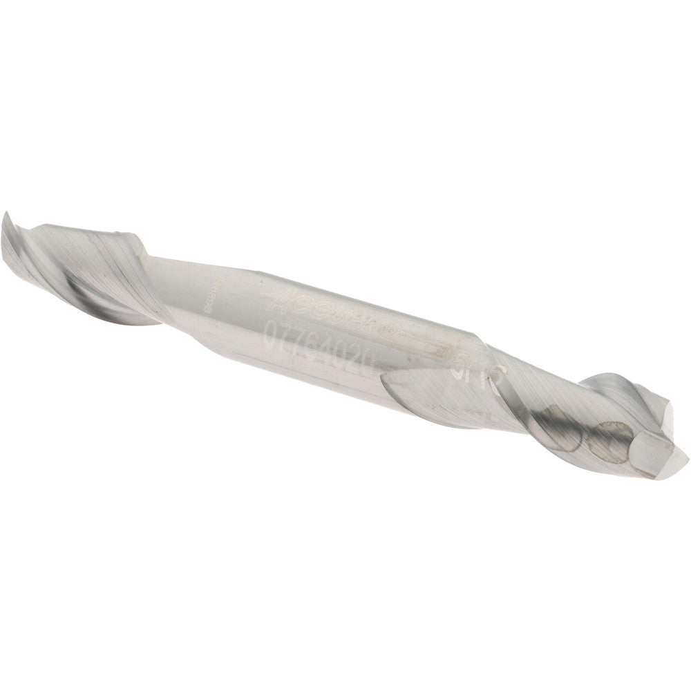 Accupro 07764020 Square End Mill 5/16'' Dia, 1/2'' LOC, 5/16'' Shank Dia, 2-1/2'' OAL, 2 Flutes, Solid Carbide