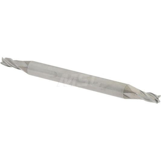 Accupro 07764145 Square End Mill 5/64'' Dia, 5/32'' LOC, 1/8'' Shank Dia, 1-1/2'' OAL, 4 Flutes, Solid Carbide