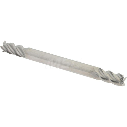 Accupro 07764178 Square End Mill 1/8" Dia, 1/4" LOC, 4 Flutes, Solid Carbide