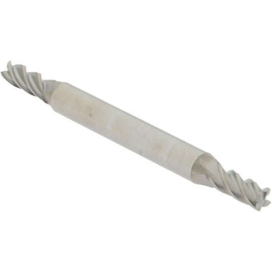 Accupro 07764194 Square End Mill 9/64'' Dia, 5/16'' LOC, 3/16'' Shank Dia, 2'' OAL, 4 Flutes, Solid Carbide