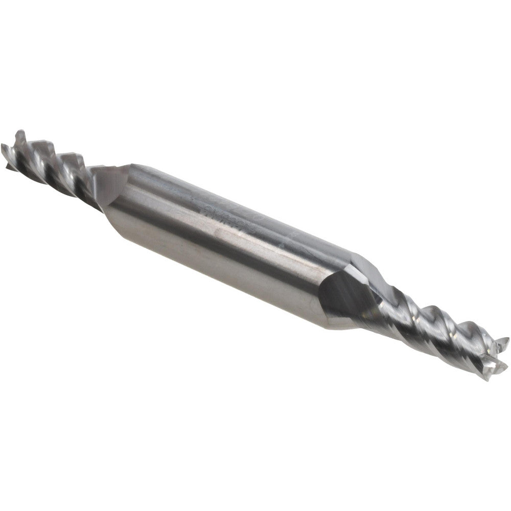 Accupro 07764277 Square End Mill 7/32'' Dia, 9/16'' LOC, 3/8'' Shank Dia, 3'' OAL, 4 Flutes, Solid Carbide