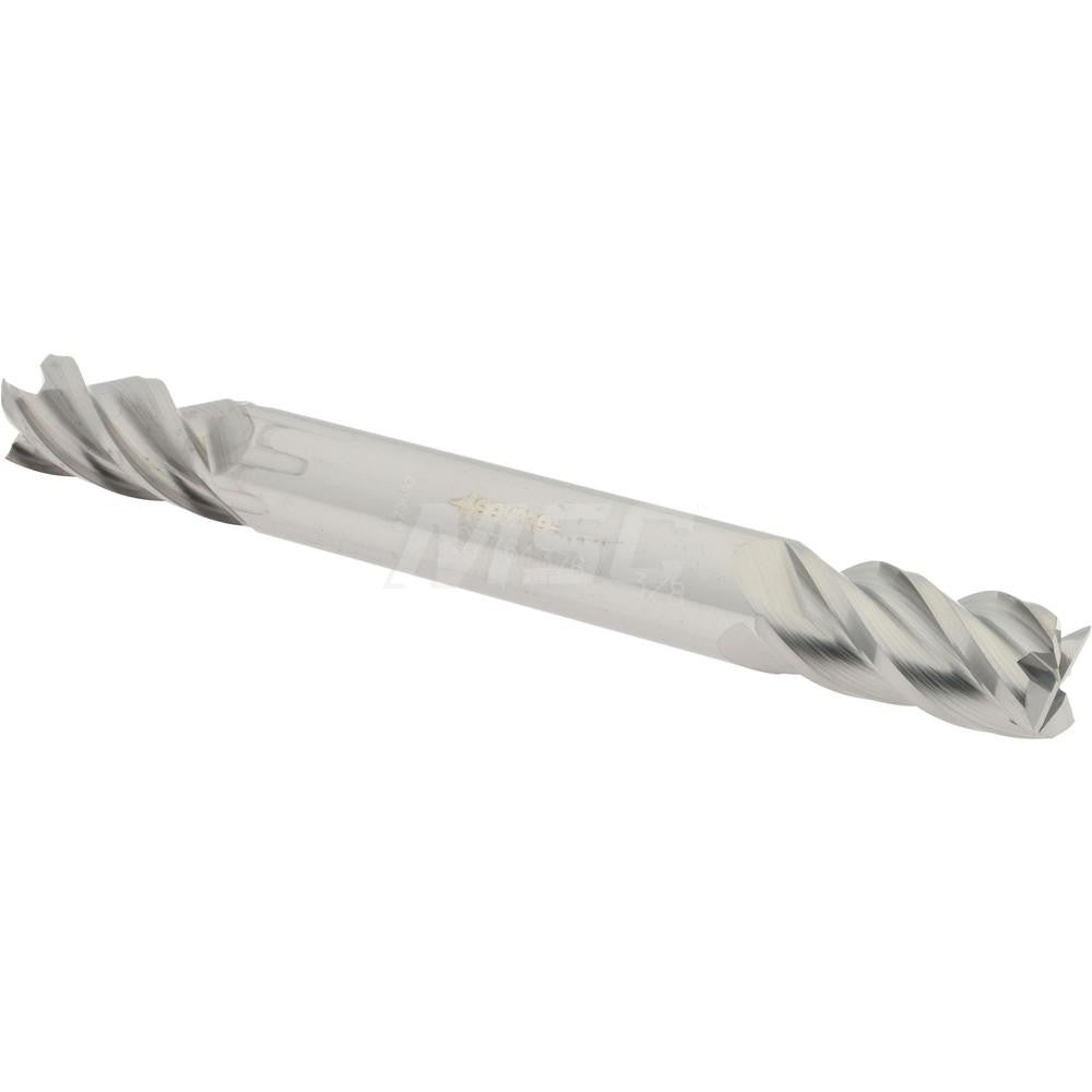 Accupro 07764376 Square End Mill 3/8" Dia, 3/4" LOC, 4 Flutes, Solid Carbide