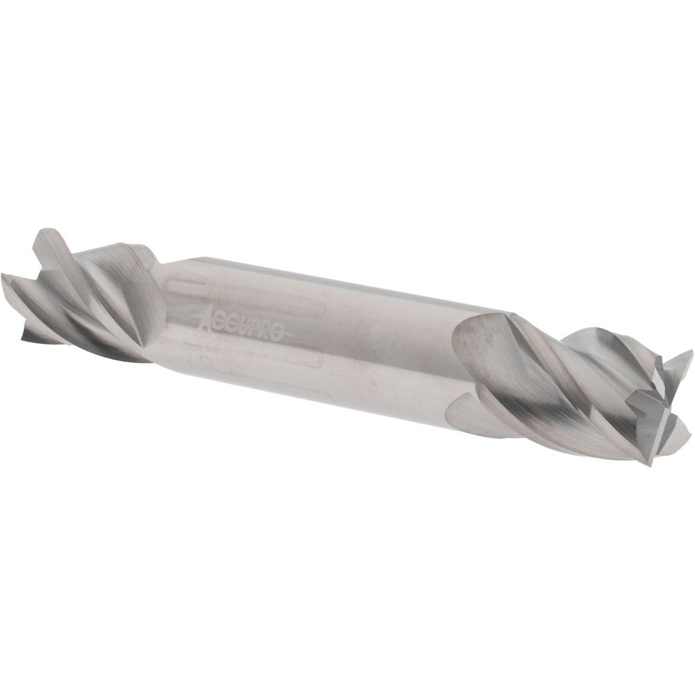Accupro 07764400 Square End Mill 1/2" Dia, 5/8" LOC, 4 Flutes, Solid Carbide