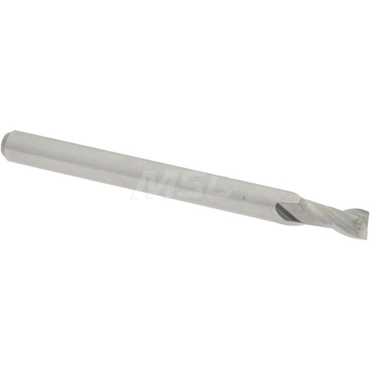 Accupro 07764509 Square End Mill 7/64'' Dia, 3/16'' LOC, 1/8'' Shank Dia, 1-1/2'' OAL, 2 Flutes, Solid Carbide