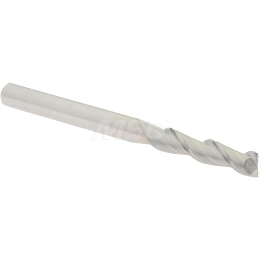 Accupro 07764533 Square End Mill 1/8'' Dia, 1/2'' LOC, 1/8'' Shank Dia, 1-1/2'' OAL, 2 Flutes, Solid Carbide