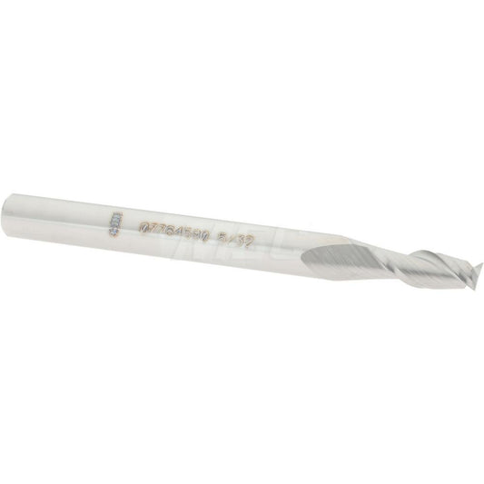 Accupro 07764590 Square End Mill 5/32'' Dia, 3/8'' LOC, 3/16'' Shank Dia, 2'' OAL, 2 Flutes, Solid Carbide