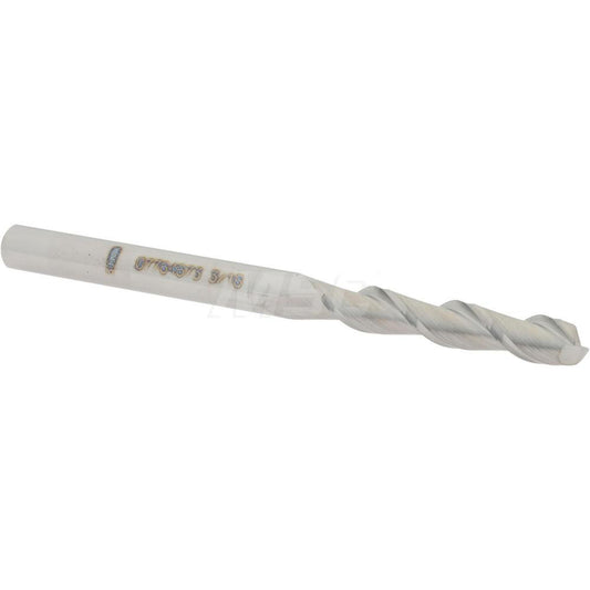 Accupro 07764673 Square End Mill 3/16'' Dia, 1'' LOC, 3/16'' Shank Dia, 2-1/2'' OAL, 2 Flutes, Solid Carbide