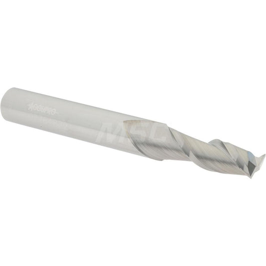 Accupro 07764822 Square End Mill 17/64'' Dia, 3/4'' LOC, 5/16'' Shank Dia, 2-1/2'' OAL, 2 Flutes, Solid Carbide