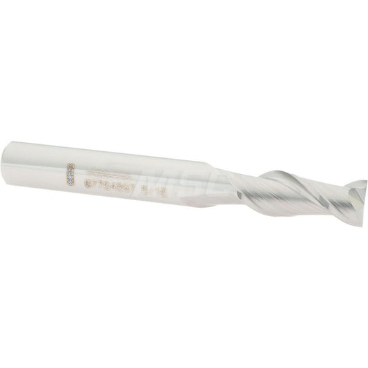 Accupro 07764897 Square End Mill 5/16'' Dia, 3/4'' LOC, 5/16'' Shank Dia, 2-1/2'' OAL, 2 Flutes, Solid Carbide
