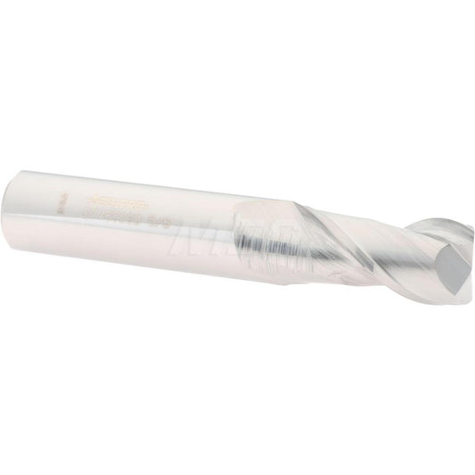 Accupro 07765290 Square End Mill 5/8'' Dia, 1-1/4'' LOC, 5/8'' Shank Dia, 3-1/2'' OAL, 2 Flutes, Solid Carbide