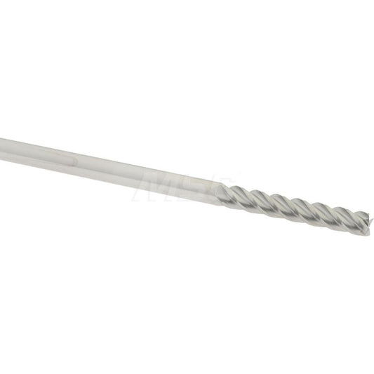Accupro 07765530 Square End Mill 1/8'' Dia, 3/4'' LOC, 1/8'' Shank Dia, 2-1/4'' OAL, 4 Flutes, Solid Carbide