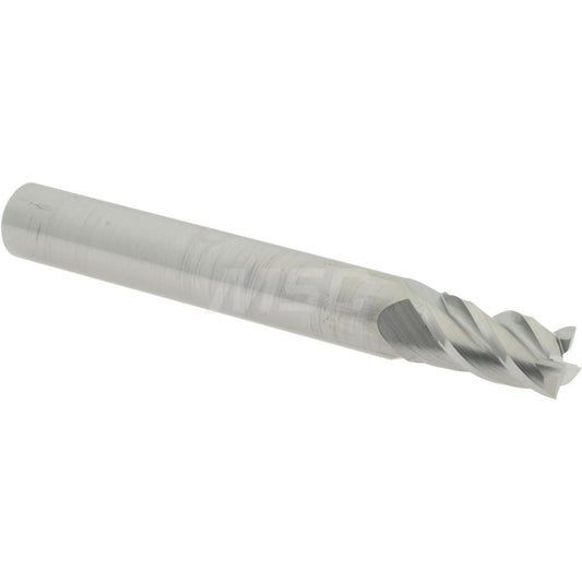 Accupro 07765704 Square End Mill 7/32'' Dia, 3/8'' LOC, 1/4'' Shank Dia, 2'' OAL, 4 Flutes, Solid Carbide