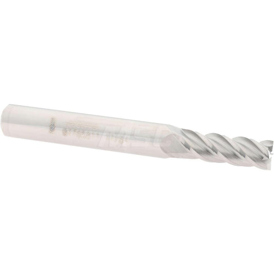 Accupro 07765811 Square End Mill 17/64'' Dia, 3/4'' LOC, 5/16'' Shank Dia, 2-1/2'' OAL, 4 Flutes, Solid Carbide
