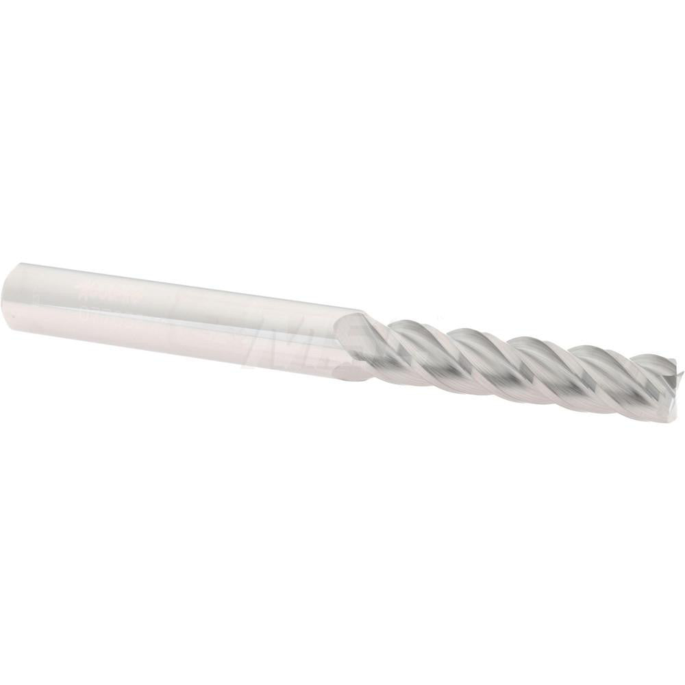 Accupro 07765845 Square End Mill 9/32'' Dia, 1-1/4'' LOC, 5/16'' Shank Dia, 3'' OAL, 4 Flutes, Solid Carbide