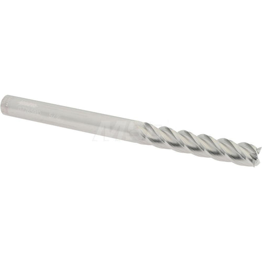 Accupro 07765910 Square End Mill 5/16'' Dia, 1-5/8'' LOC, 5/16'' Shank Dia, 4'' OAL, 4 Flutes, Solid Carbide