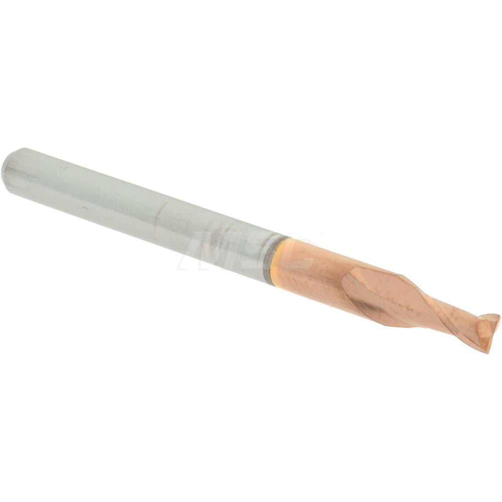 Accupro 07770217 Square End Mill 3/32'' Dia, 3/16'' LOC, 1/8'' Shank Dia, 1-1/2'' OAL, 2 Flutes, Solid Carbide