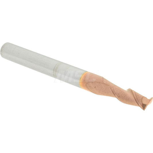 Accupro 07770324 Square End Mill 5/32'' Dia, 3/8'' LOC, 3/16'' Shank Dia, 2'' OAL, 2 Flutes, Solid Carbide