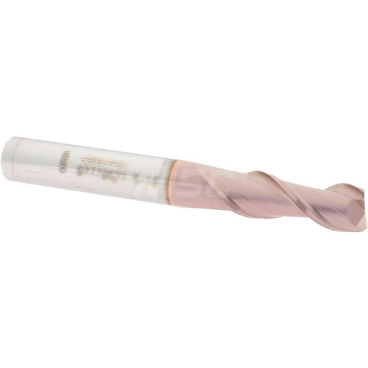Accupro 07770621 Square End Mill 5/16'' Dia, 3/4'' LOC, 5/16'' Shank Dia, 2-1/2'' OAL, 2 Flutes, Solid Carbide