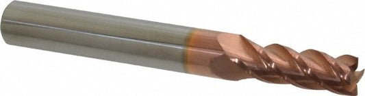 Accupro 07771546 Square End Mill 17/64'' Dia, 3/4'' LOC, 5/16'' Shank Dia, 2-1/2'' OAL, 4 Flutes, Solid Carbide