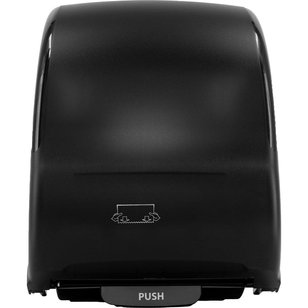 Value Collection HDMHF1SC Paper Towel Dispensers Dispenser Type Roll Towel Cabinet  Dispenser Style Hands-Free Manual  Towel Compatibility Roll  Activation Method Pull  Mount Type Wall  Dispenser Material Plastic