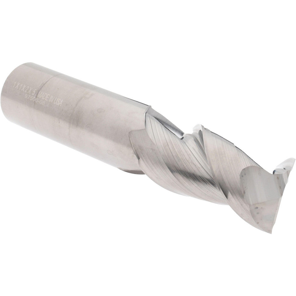 Accupro 313517 Square End Mill 1" Dia, 2" LOC, 2 Flute, Solid Carbide
