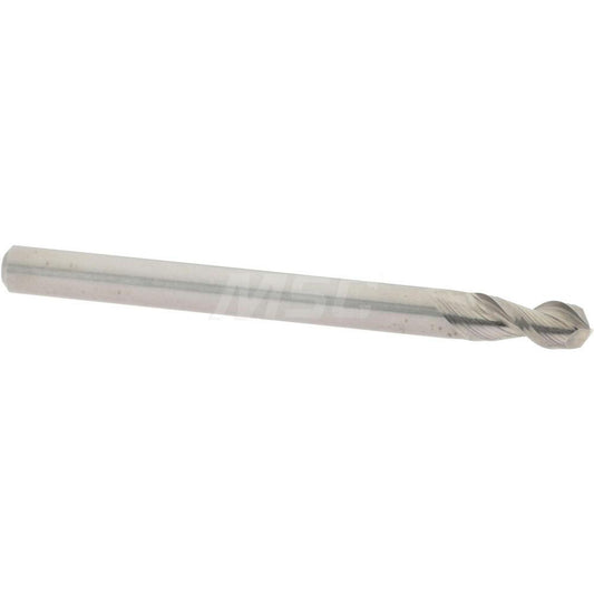 Accupro 312896 Square End Mill 1/8" Dia, 1/4" LOC, 2 Flute, Solid Carbide