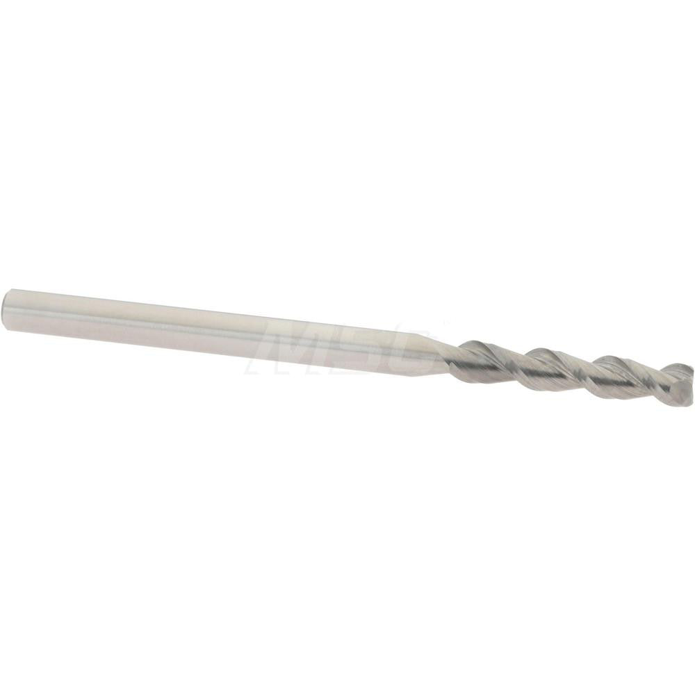 Accupro 312930 Square End Mill 1/8" Dia, 5/8" LOC, 2 Flute, Solid Carbide