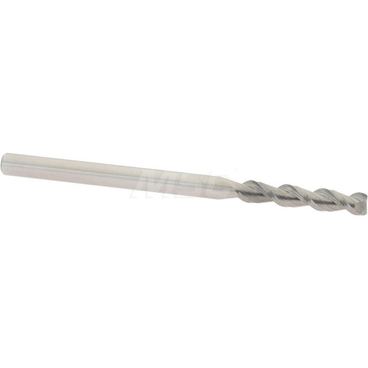 Accupro 312930 Square End Mill 1/8" Dia, 5/8" LOC, 2 Flute, Solid Carbide