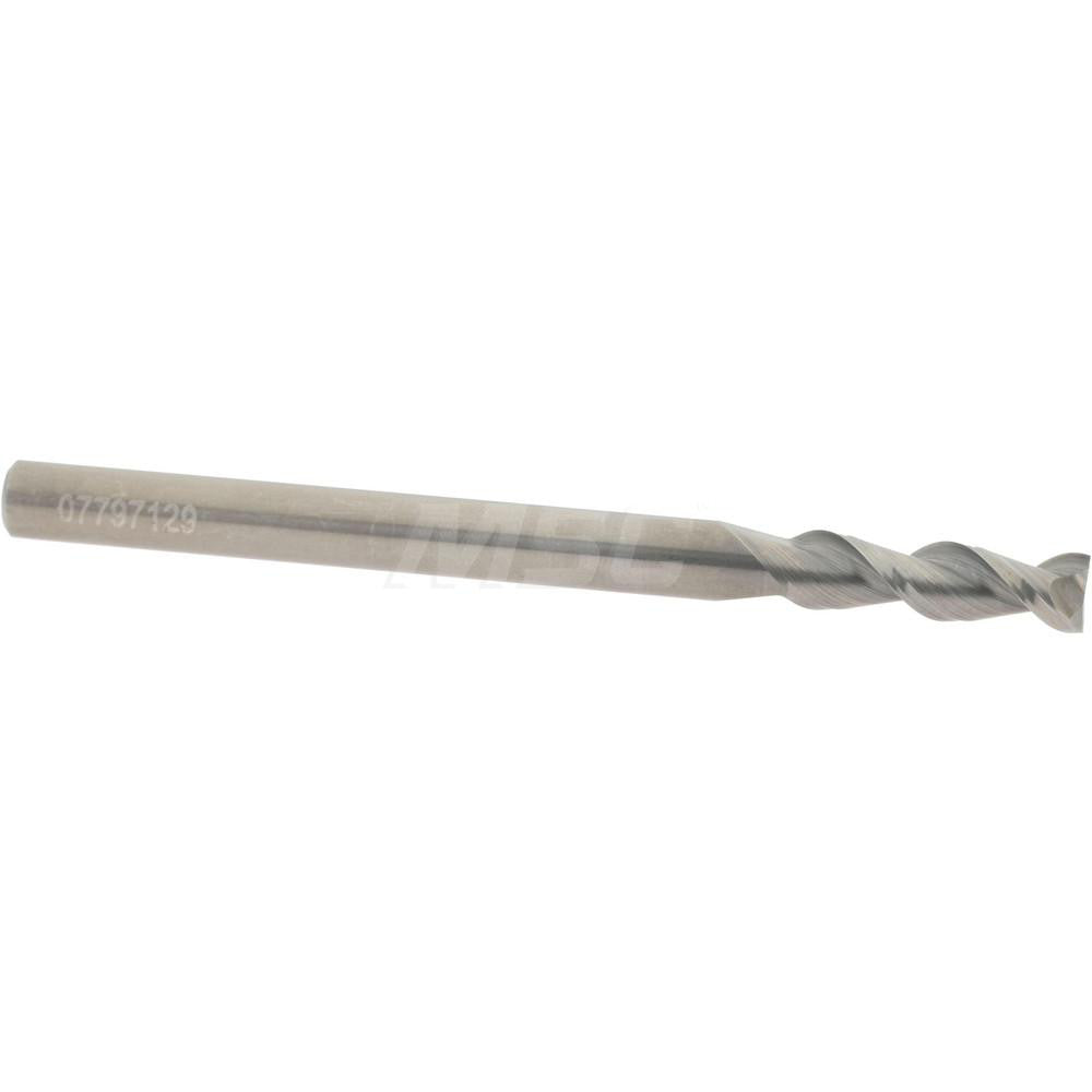Accupro 312976 Square End Mill 3/16" Dia, 5/8" LOC, 2 Flute, Solid Carbide