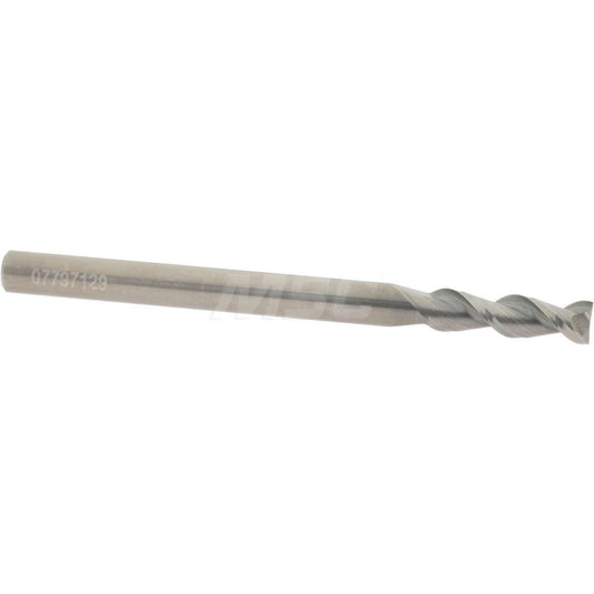 Accupro 312976 Square End Mill 3/16" Dia, 5/8" LOC, 2 Flute, Solid Carbide