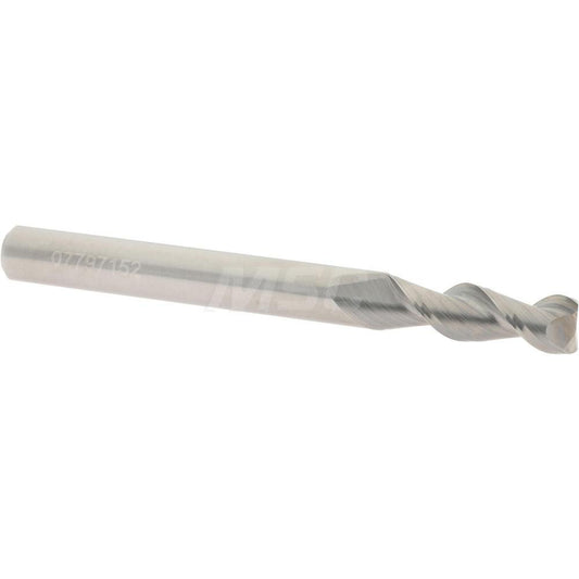 Accupro 313037 Square End Mill 1/4" Dia, 3/4" LOC, 2 Flute, Solid Carbide