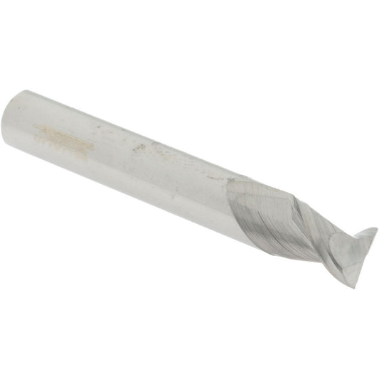 Accupro 313162 Square End Mill 3/8" Dia, 1/2" LOC, 2 Flute, Solid Carbide