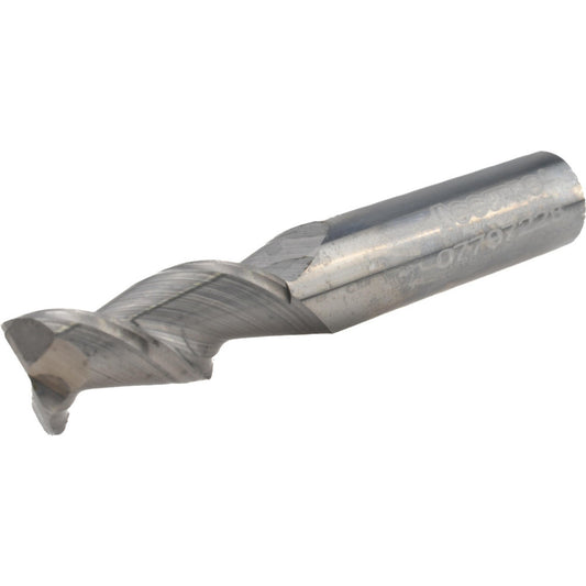Accupro 313246 Square End Mill 7/16" Dia, 1" LOC, 2 Flute, Solid Carbide
