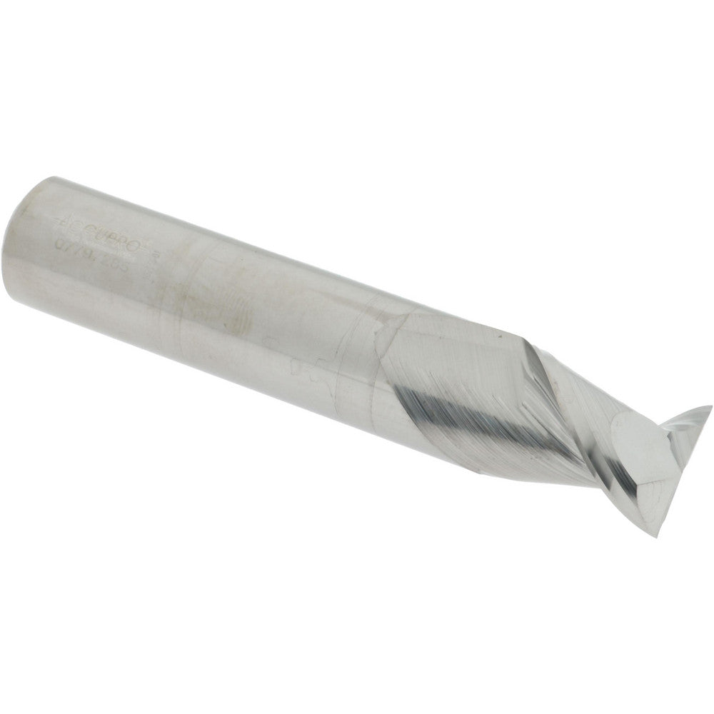 Accupro 313418 Square End Mill 3/4" Dia, 1" LOC, 2 Flute, Solid Carbide