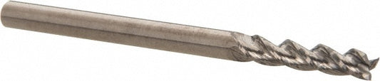 Accupro 314888 Square End Mill 1/2" Dia, 3-1/4" LOC, 3 Flute, Solid Carbide