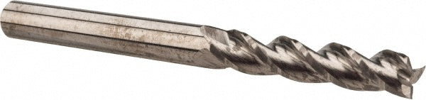 Accupro 314600 Square End Mill 1/4" Dia, 1" LOC, 3 Flute, Solid Carbide