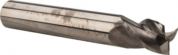 Accupro 314705 Square End Mill 3/8" Dia, 1/2" LOC, 3 Flute, Solid Carbide