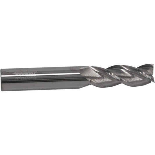Accupro 314732 Square End Mill 3/8" Dia, 1" LOC, 3 Flute, Solid Carbide
