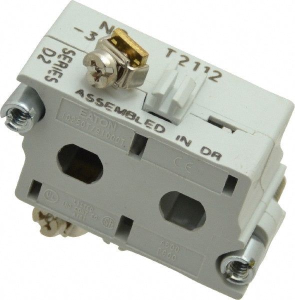 Eaton Cutler-Hammer 10250T53 0.5 Amp, Electrical Switch Contact Block
