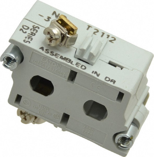 Eaton Cutler-Hammer 10250T53 0.5 Amp, Electrical Switch Contact Block