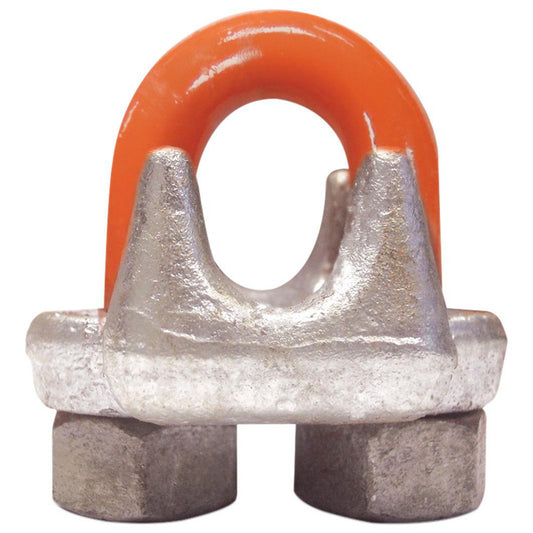 CM M248-2 Wire Rope Accessories Accessory Type Clip  For Use With Wire Rope  For Rope Diameter 3/8 (Inch) Material Steel  Fabrication Forged  Standards FFC-C-450 Type 1 Class 1